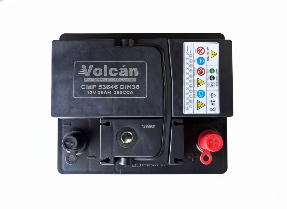 Volcan Car Battery 618/9 12v 36Ah 290CCA