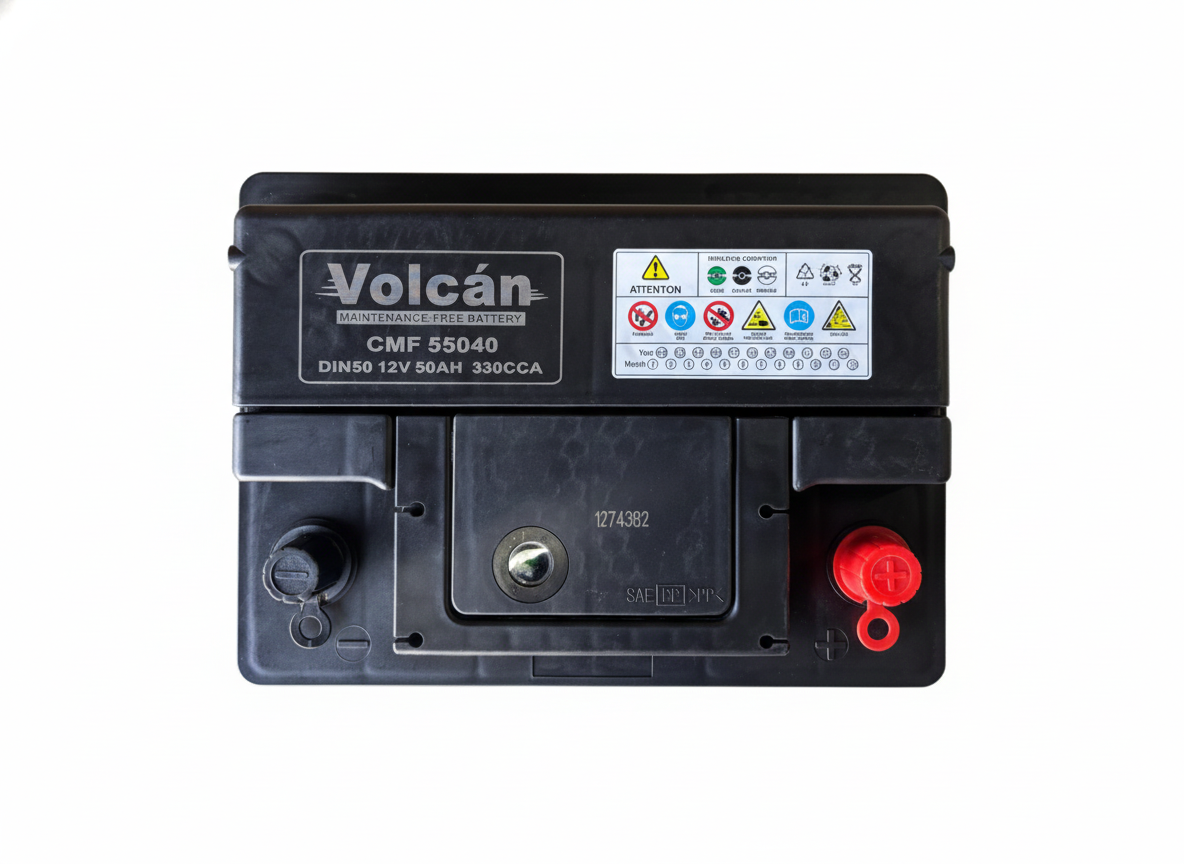 Volcan Car Battery 628 12v 50Ah 330CCA