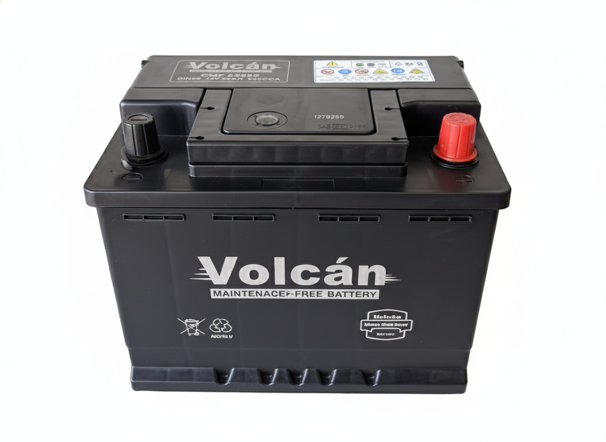 Volcan Car Battery 646 12v 55Ah 345CCA