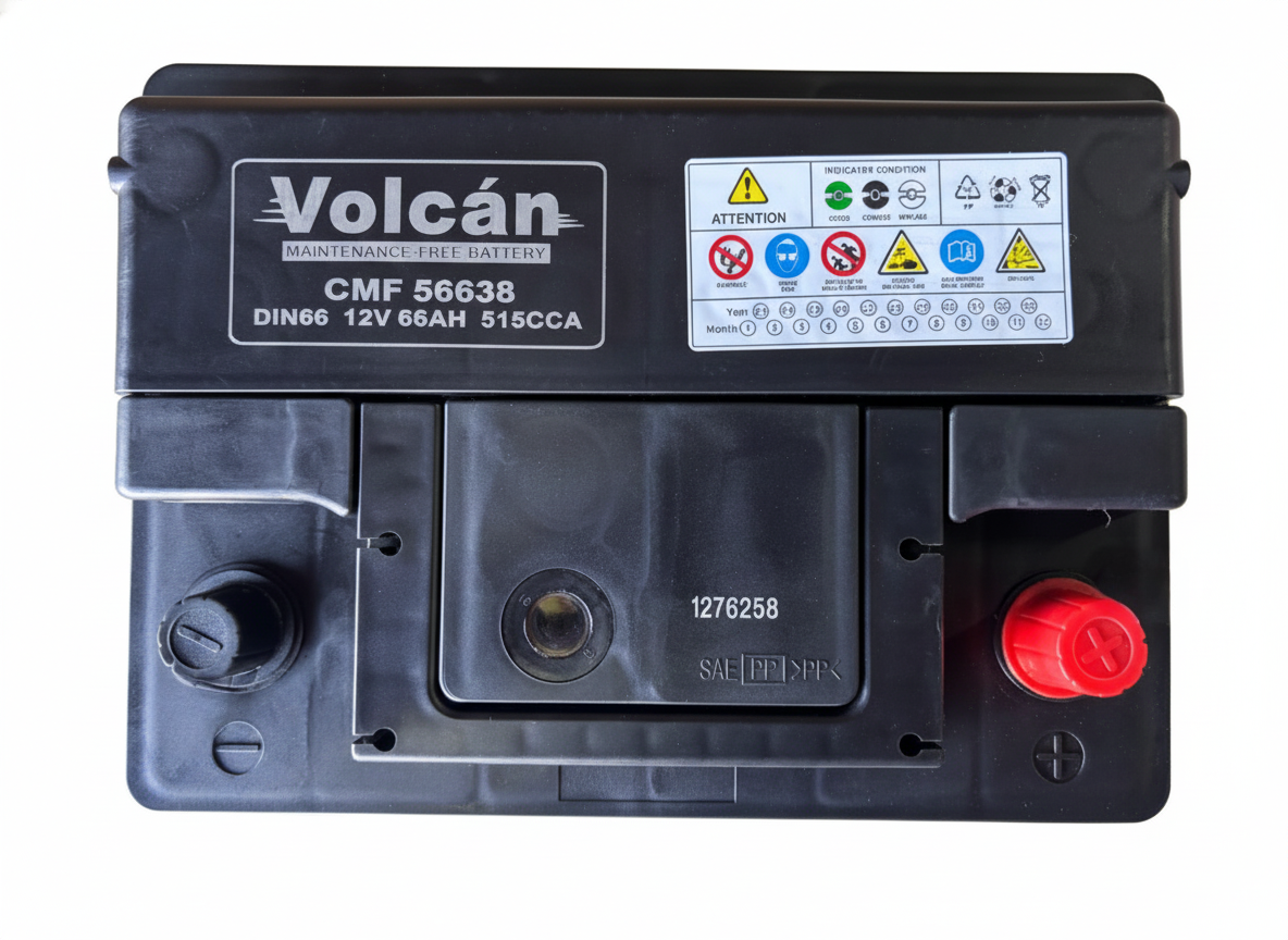 Volcan Car Battery 646 12v 55Ah 345CCA