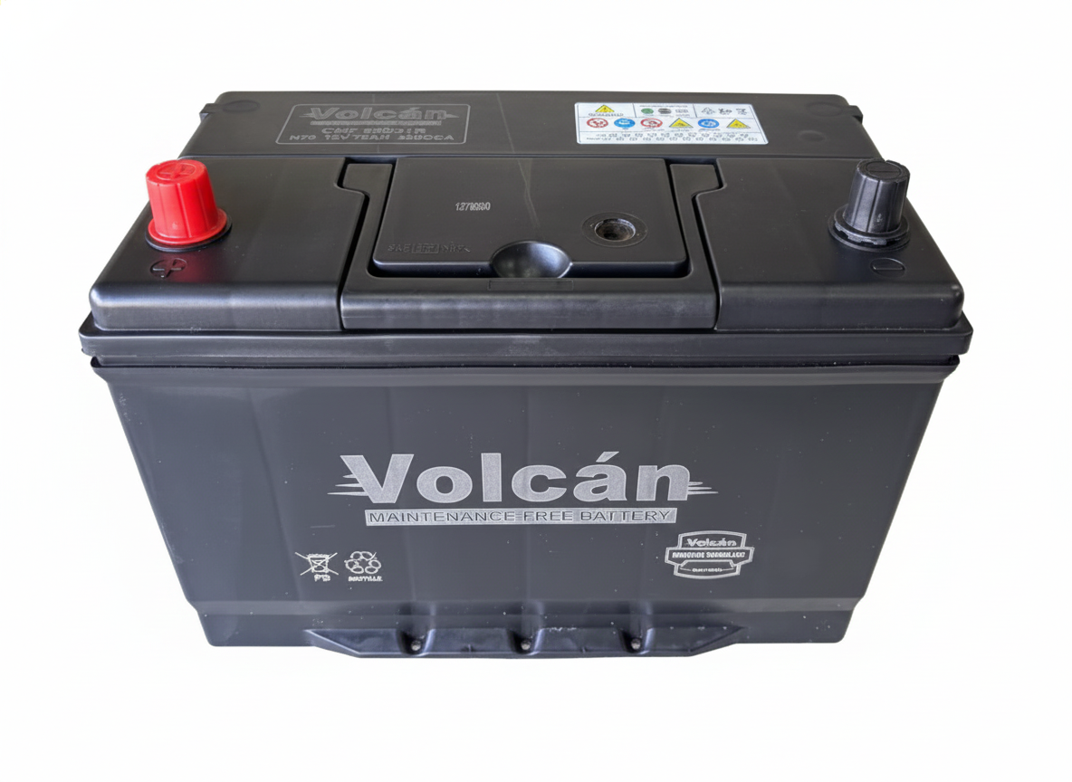 Volcan Car Battery 650 12v 70Ah 430CCA