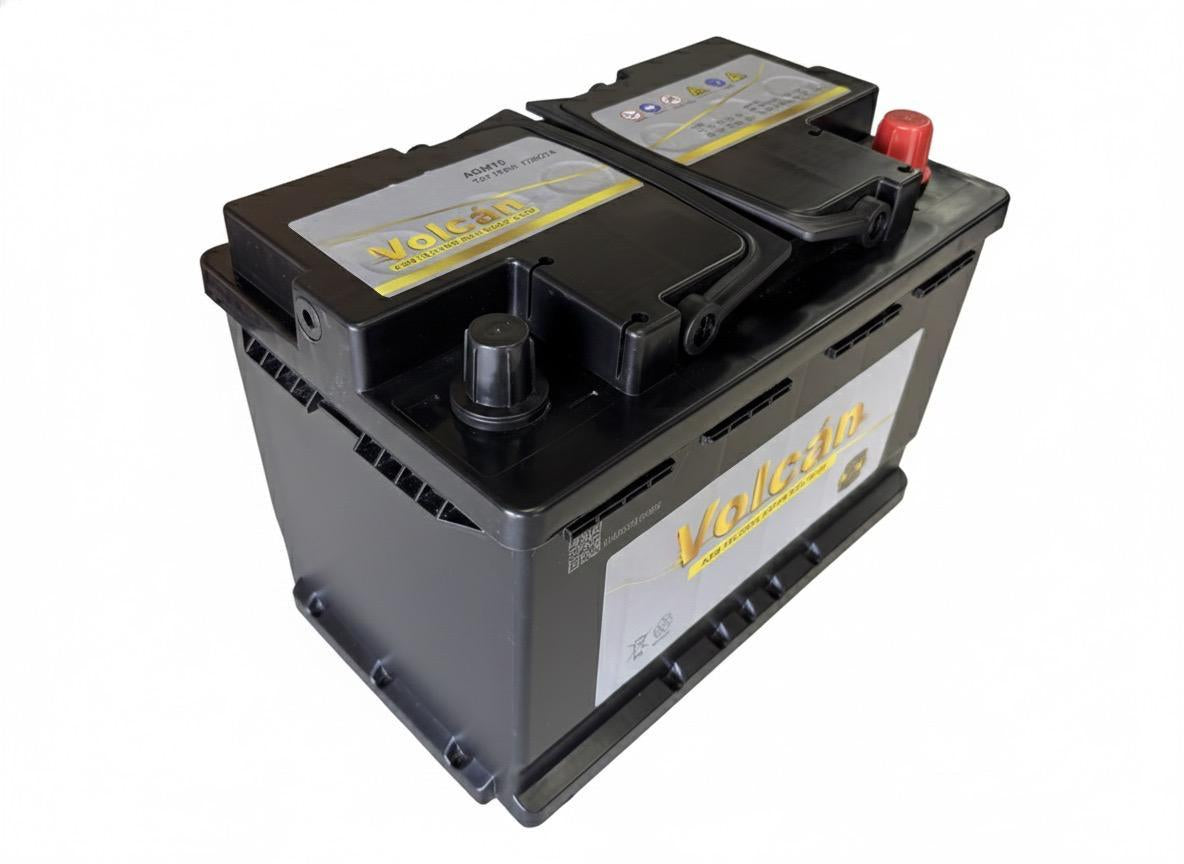 Volcan Car Battery 652 AGM 12v 70Ah 720CCA