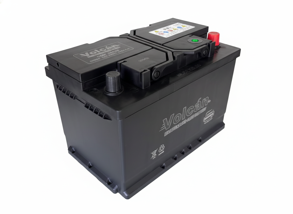 Volcan Car Battery 652 12v 66Ah 515CCA