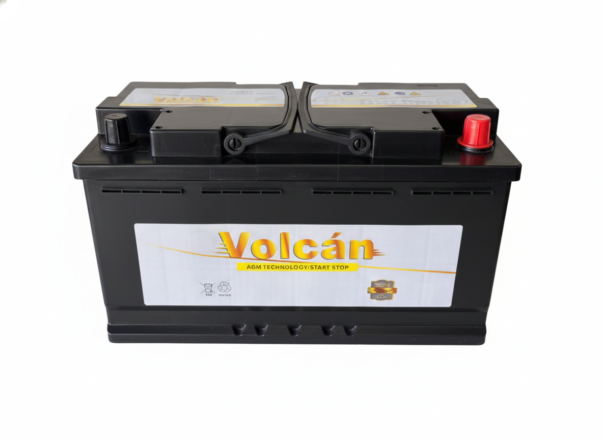 Volcan Car Battery 658 AGM 12v 95Ah 850CCA