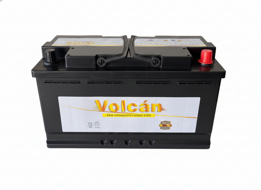 Volcan Car Battery 658 AGM 12v 95Ah 850CCA