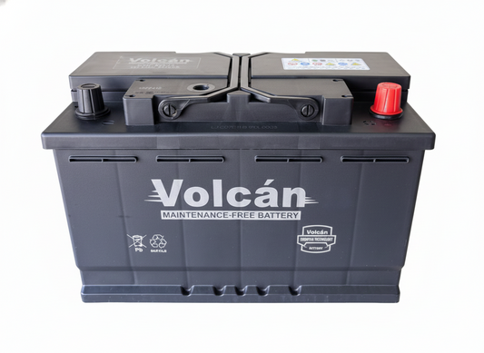 Volcan Car Battery 668 12v 80Ah 600CCA